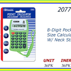 20770 - 3006 CALCULADORA 8 DIGITOS
