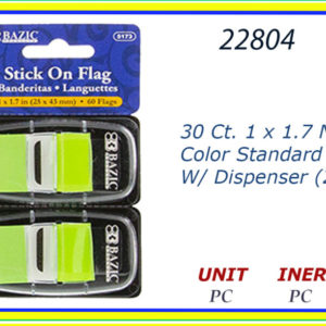 22804 - STICK ON FLAG 25 X 45mm