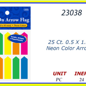 23038 - ARROW FLAG NEON COLOR (25)
