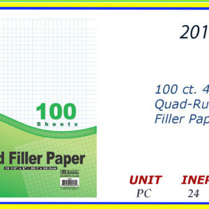 20115 - FILLER PAPER (100)