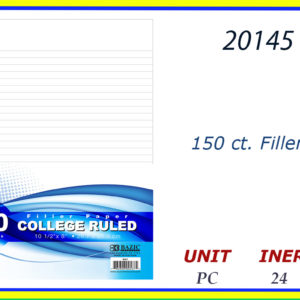 20145 - FILLER PAPER (150)