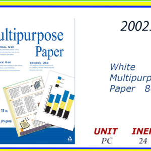 20023 - 510 WHITE MULTIPURPOSE PAPER (80)