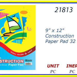 21813 - 9" X 12"PAPER CONSTRUCTION (32)