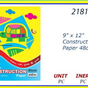 21817 - CONSTRUCTION PAPER (48) 9" X 12"