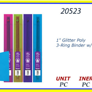 20523 - BLINDER RING GLITTER 1"