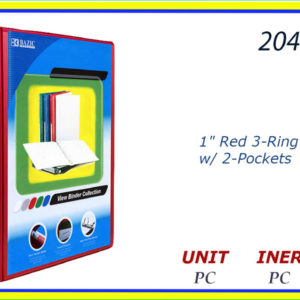 20495 - CARPETA ROJA 1"