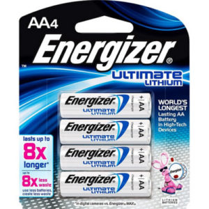 51141 - BAT. Energizer Lithium  AA 4pk / PK