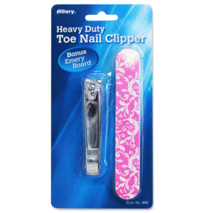 52375 - 944       Toe Nail Clipper & Emery Board