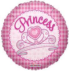 50393 - 19096  Princess Tiara Pink - Single Pack 18"