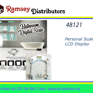 48121 - CH20121   Personal Scale LED Display Printed Glass