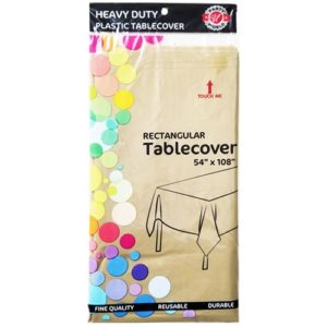 33310 - CN92094     Golden Table Cover  54 X 108