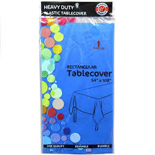 33230 - Navy Blue Imperial Table Cover   /Size 54x108' Heavy Duty