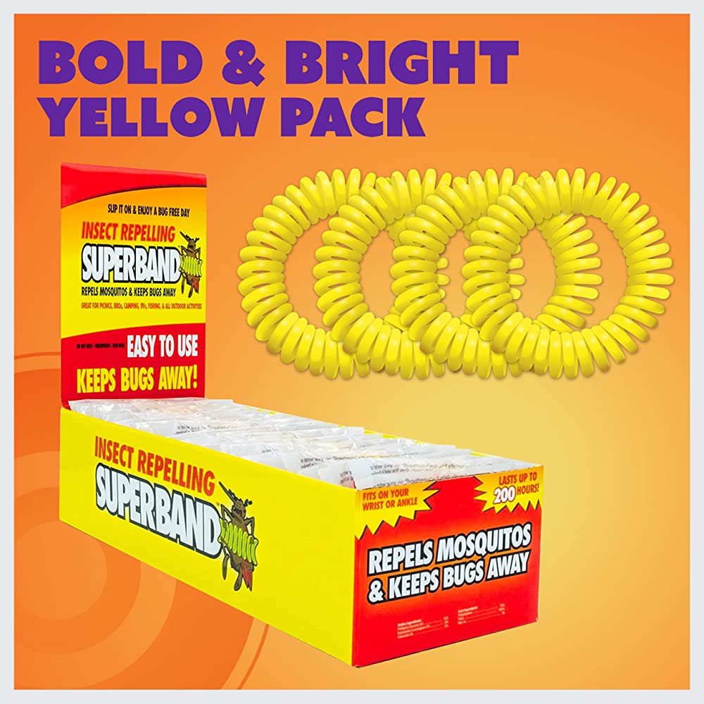 40935 - Bug Bracelete 200 Hours Reprlente 50ct