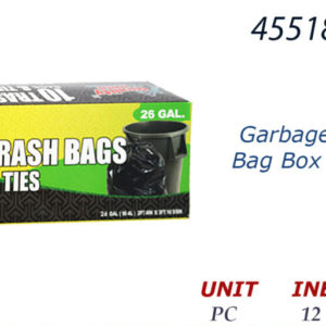 45518 - 23008  Garbage Bag Box 26G 10CT