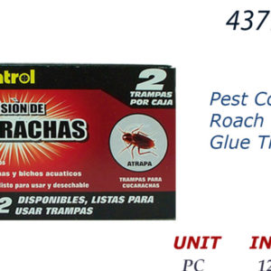 43798 - Pest Control Roach Prison Glue Traps 2pk