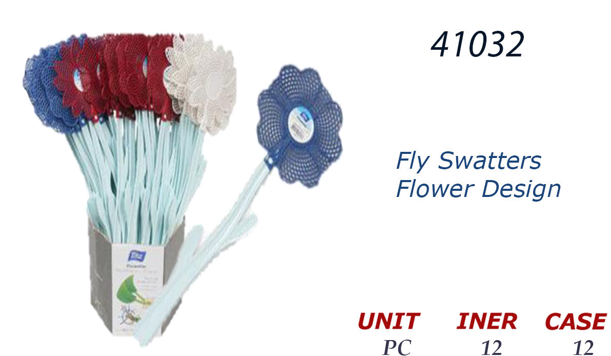 41032 29974 Fly Swatters Flower Design Ramsey Distributors