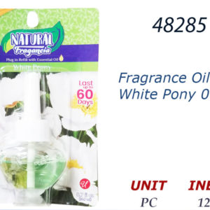 48285 - 86116      Fragrance Oil Plug In White Pony 0.7oz