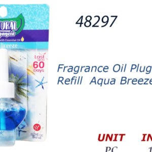 48297 - 86119 Fragrance Oil Plug In Refill  Aqua Breeze 0.7oz