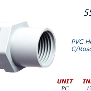 56364 - 210105  PVC Macho C/Rosca 1/2"