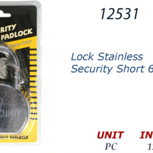 12531 - TS-LKG650  Lock Stainless Security Short 65mm