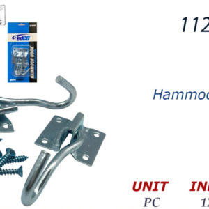 11232 - SD-96050   Gancho Hamaca Placa C/Tornillos