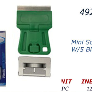 49256 - SD-58874   Mini Scraper W/5 Blades
