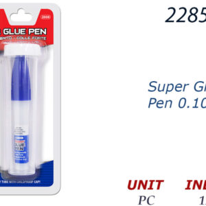 22855 - 2008    (2/Pack) BAZIC 3g / 0.10 Oz. Super Glue Pen w/ Precision