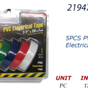 21947 - CH89098  5PCS PVC Electrical Tape