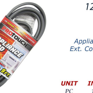 12258 - CH83123  Appliance Ext. Cord 9FT