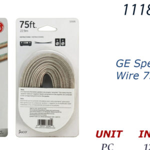 11180 - C-33595    GE Speaker Wire  50'
