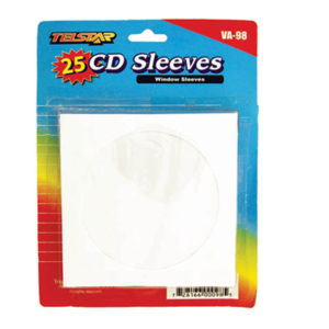 55372 - TS-CD-25PP  25pc. CD Sleeves