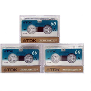 55363 - TDK  Micro Cassette 60 Minutes