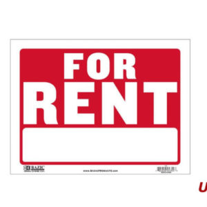 22765 - L-4  Sing For Rent 12" X 16"