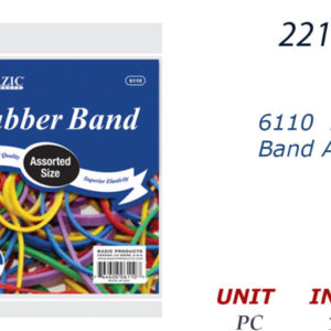 22165 - 6110  Rubber Band Assorted