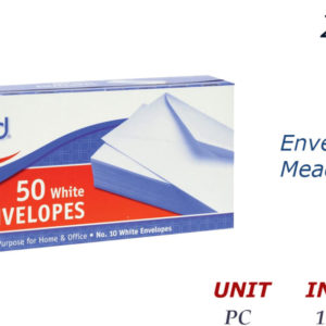 22121 - 75050  Mead  Envelopes 50 # 10 Large