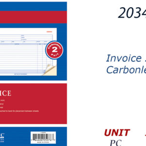 20340 - 5076  Invoice 2-Part Carbonless