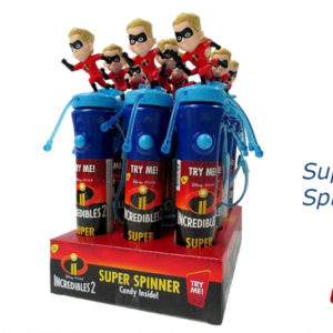 55091 - 11286  Disney Incredibles 2 Super Spinner DPL 12pc