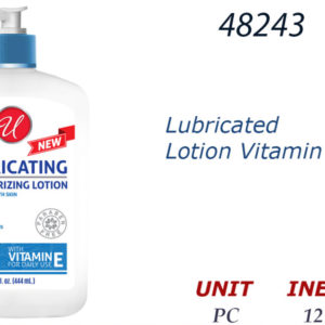48243 - 55056   Lubricated Lotion Vitamin E 15oz