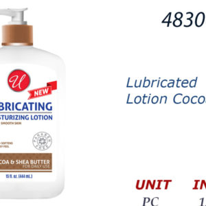 48300 - 55057     Lubricated Lotion Cocoa 15oz