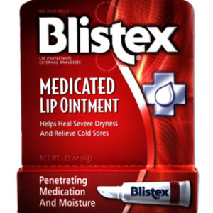 58468 - 21021   Blistex Medicate Lip Ointment  Red