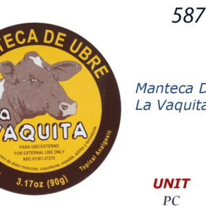 58792 - 27270  MANTECA DE UBRE LA VAQUITA 3.17OZ