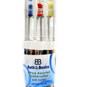 46313 - CH81988  Cepillo Diente 8 Pk Can Bath to Basic