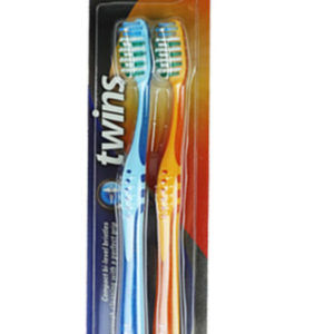 46228 - 0423T  PURE-AID [Toothbrush] Twins Italy-Soft - dz