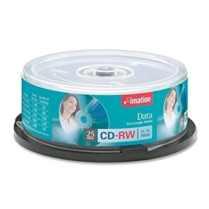 55357 - CD-RW 700MB  Imation  80 Min. Bowl 25pc