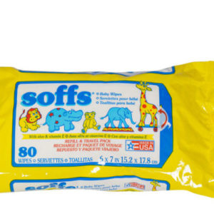 46810 - 48252  Baby Wipes 80's Vitamin E, Aloe