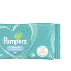 46815 - Baby Wipes Pampers Fresh Clean  Scented 60 ct