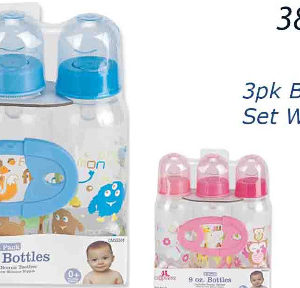 38603 - CM35501 3Pk Bottle Set/W Teether