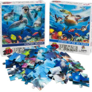 59711 - 50 Piece 3D Dolphin Delight