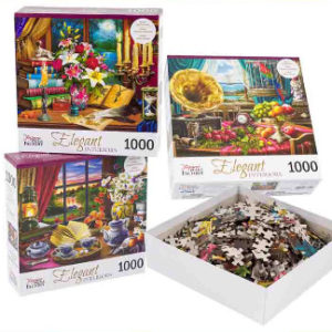 59743 - 75561  1000Pc Elegant Interiors Puzzle  W/Poster