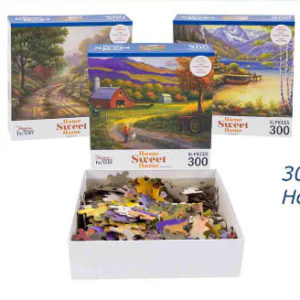 59736 - 75559  300Pc Home Sweet Home Puzzle- XL Pieces